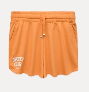 Women Summer Short Printed - Orange