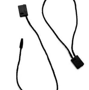 Tag string, tag dori, label pin/dori, lock string for labels,Hand tag string (Square Lock - Color Black)